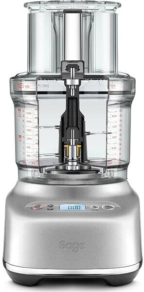 غذا ساز حرفه‌ ای سیج انگلستان Sage Paradice 16 SFP838BSS - توان ۹۰۰ وات با سیستم کیوبینگ دقیق